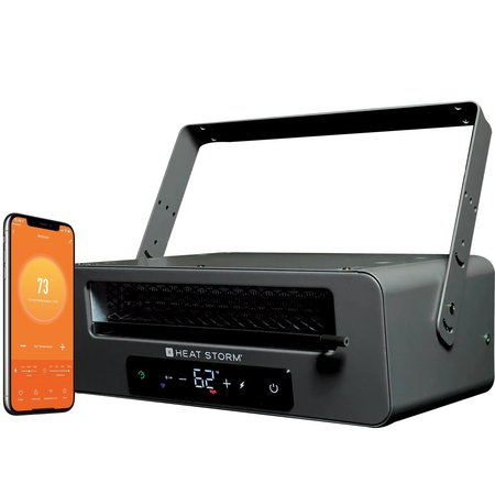 HEAT STORM Infrared Heater WIFI Enabled, 6000-Watt, 240 Volt, Celing/Wall Mount, Hardwired, Built in Thermostat HS-6000-GC